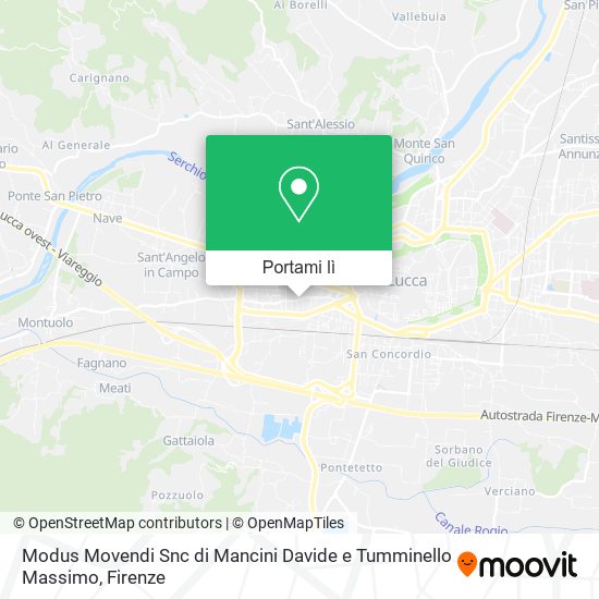 Mappa Modus Movendi Snc di Mancini Davide e Tumminello Massimo