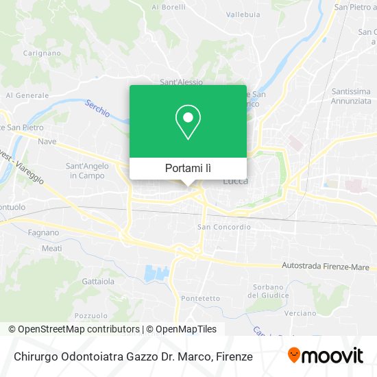 Mappa Chirurgo Odontoiatra Gazzo Dr. Marco