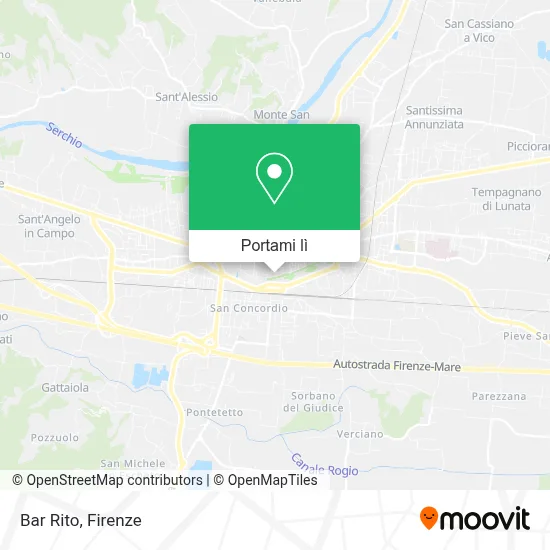 Mappa Bar Rito