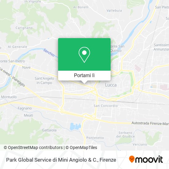 Mappa Park Global Service di Mini Angiolo & C.