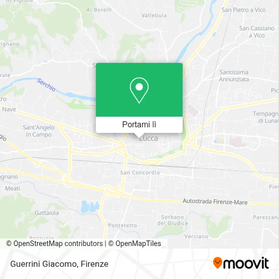 Mappa Guerrini Giacomo