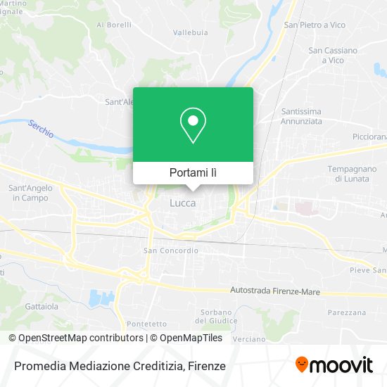 Mappa Promedia Mediazione Creditizia