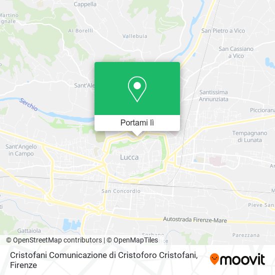 Mappa Cristofani Comunicazione di Cristoforo Cristofani