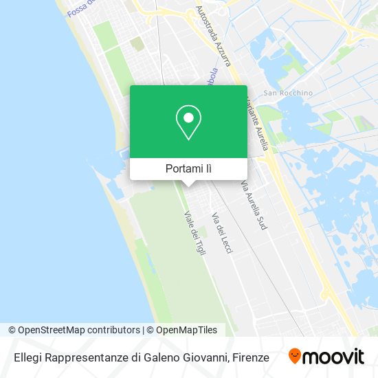 Mappa Ellegi Rappresentanze di Galeno Giovanni