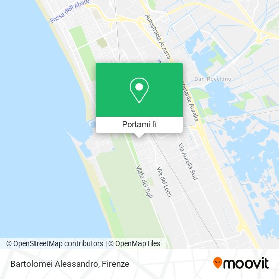 Mappa Bartolomei Alessandro