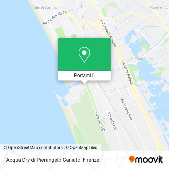 Mappa Acqua Dry di Pierangelo Caniato