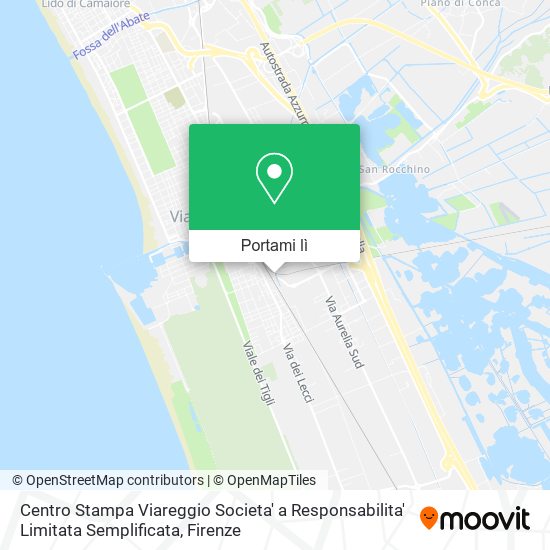 Mappa Centro Stampa Viareggio Societa' a Responsabilita' Limitata Semplificata