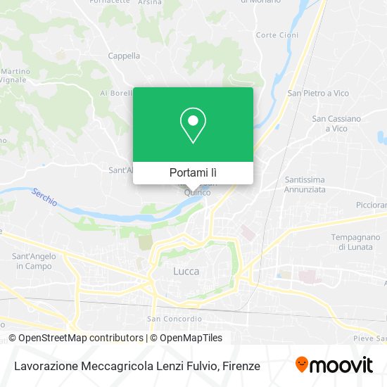 Mappa Lavorazione Meccagricola Lenzi Fulvio