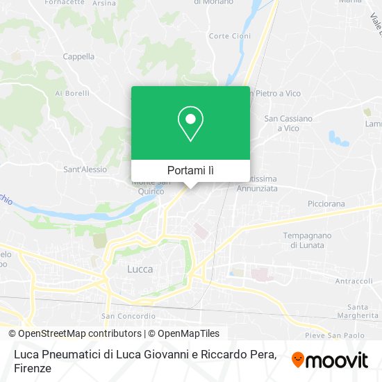 Mappa Luca Pneumatici di Luca Giovanni e Riccardo Pera