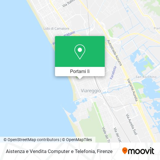 Mappa Aistenza e Vendita Computer e Telefonia