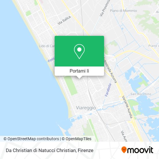 Mappa Da Christian di Natucci Christian