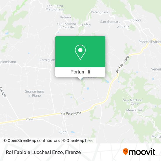 Mappa Roi Fabio e Lucchesi Enzo