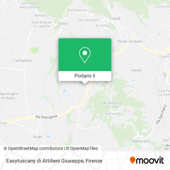 Mappa Easytuscany di Attilieni Giuseppe