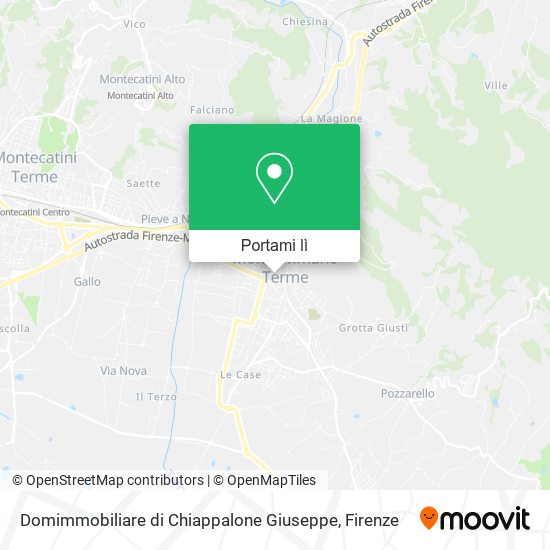 Mappa Domimmobiliare di Chiappalone Giuseppe