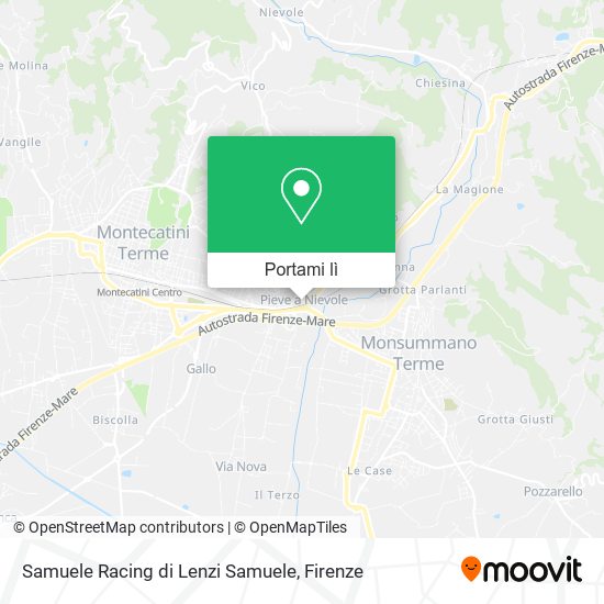 Mappa Samuele Racing di Lenzi Samuele