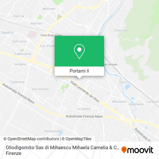 Mappa Oliodigomito Sas di Mihaescu Mihaela Camelia & C.