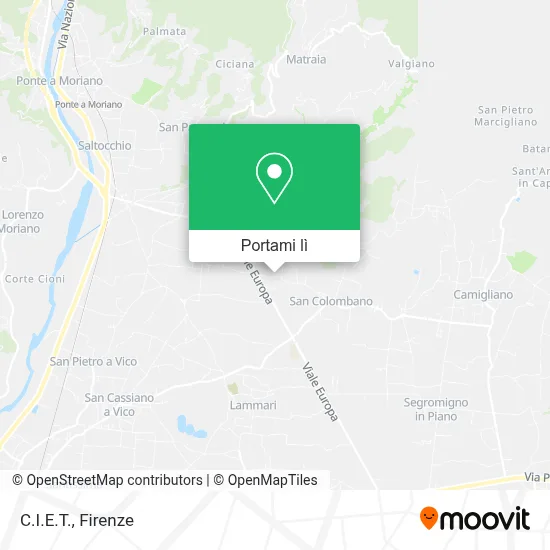 Mappa C.I.E.T.