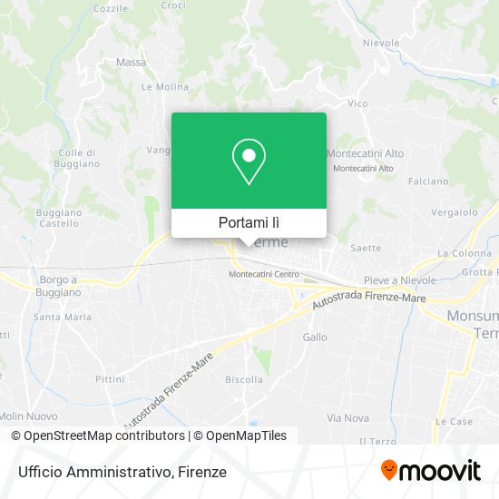 Mappa Ufficio Amministrativo