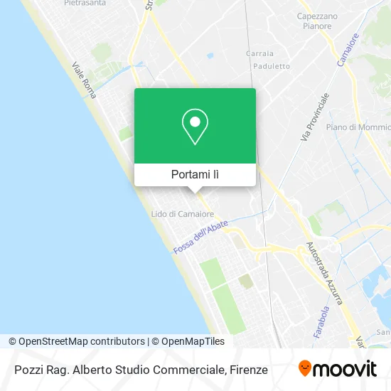 Mappa Pozzi Rag. Alberto Studio Commerciale