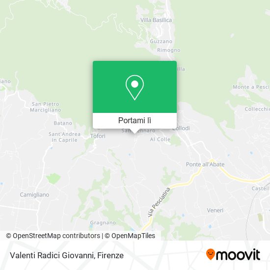 Mappa Valenti Radici Giovanni