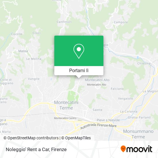 Mappa Noleggio' Rent a Car