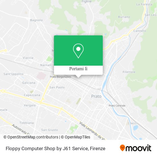 Mappa Floppy Computer Shop by J61 Service