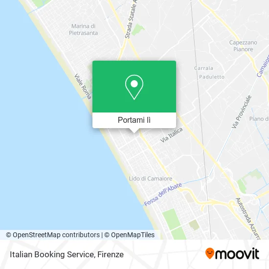 Mappa Italian Booking Service