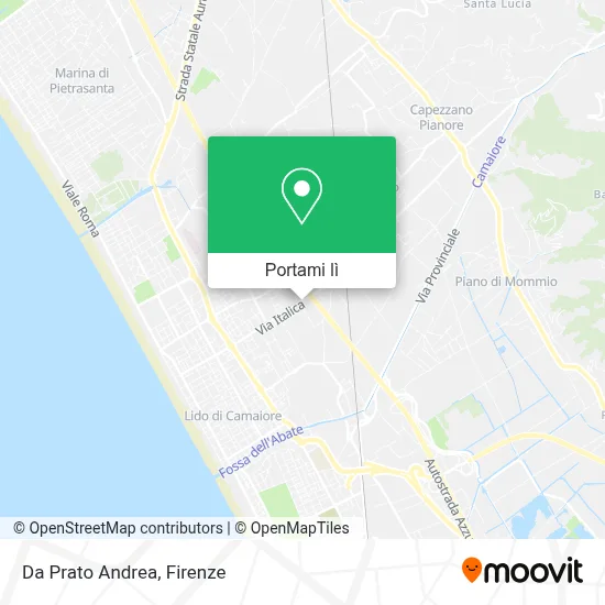 Mappa Da Prato Andrea