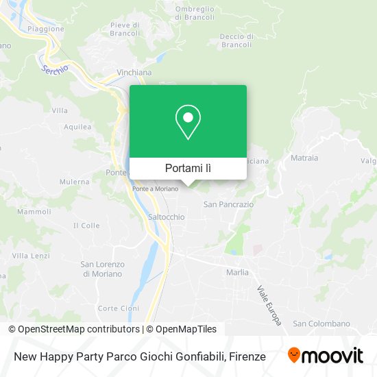Mappa New Happy Party Parco Giochi Gonfiabili