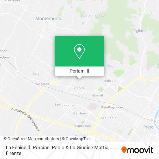Mappa La Fenice di Porciani Paolo & Lo Giudice Mattia