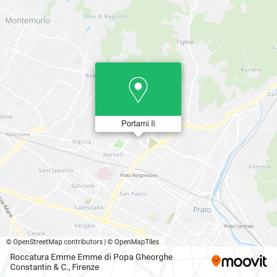 Mappa Roccatura Emme Emme di Popa Gheorghe Constantin & C.