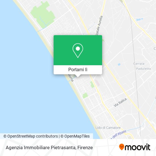 Mappa Agenzia Immobiliare Pietrasanta