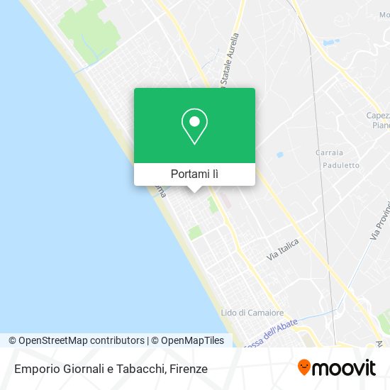 Mappa Emporio Giornali e Tabacchi