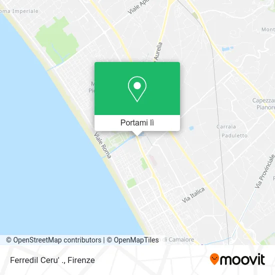 Mappa Ferredil Ceru' .