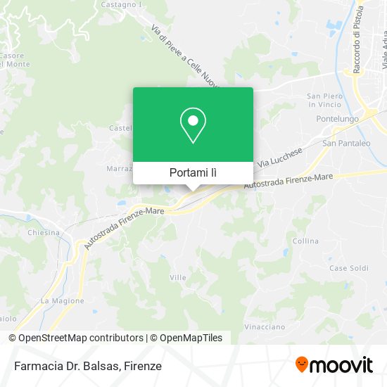 Mappa Farmacia Dr. Balsas