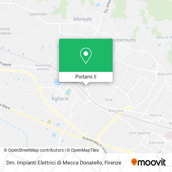 Mappa Dm. Impianti Elettrici di Mecca Donatello