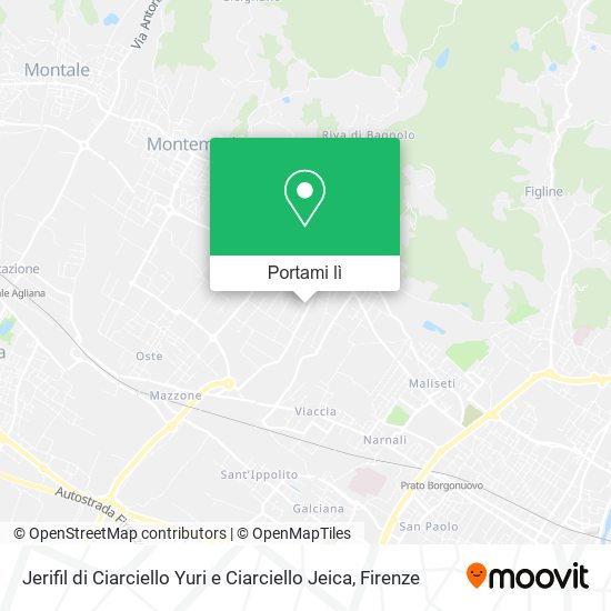 Mappa Jerifil di Ciarciello Yuri e Ciarciello Jeica