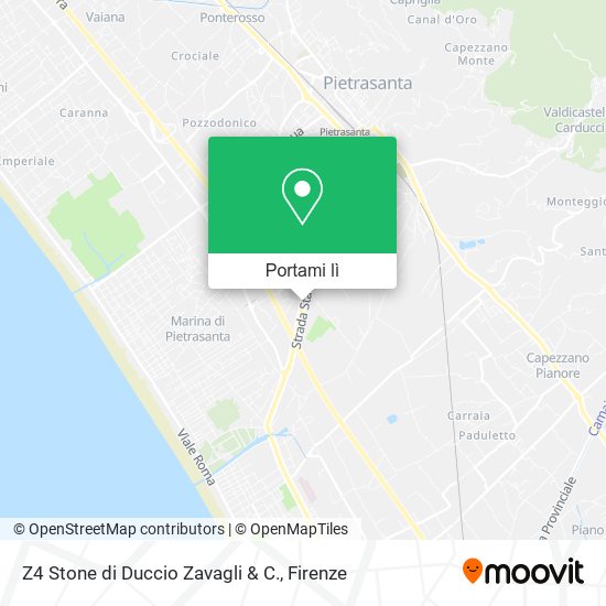 Mappa Z4 Stone di Duccio Zavagli & C.