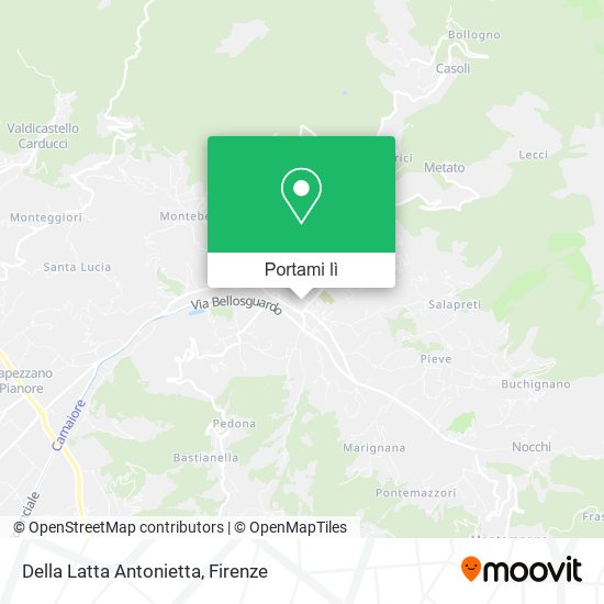 Mappa Della Latta Antonietta