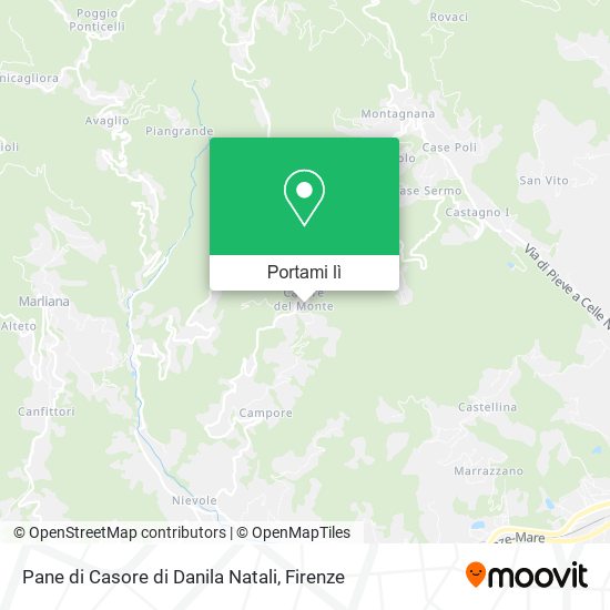 Mappa Pane di Casore di Danila Natali
