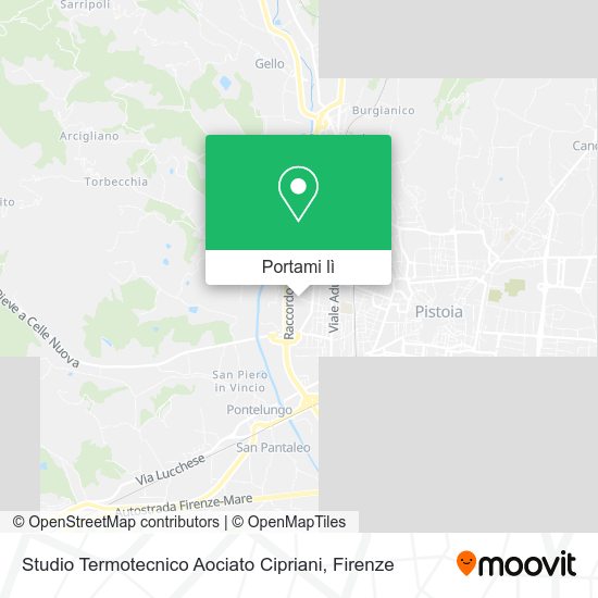 Mappa Studio Termotecnico Aociato Cipriani
