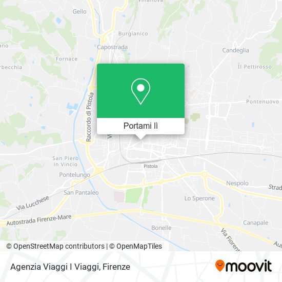 Mappa Agenzia Viaggi I Viaggi