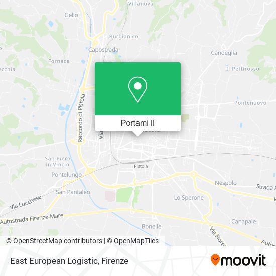 Mappa East European Logistic