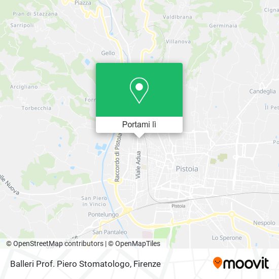 Mappa Balleri Prof. Piero Stomatologo