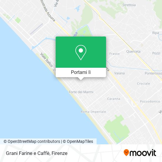 Mappa Grani Farine e Caffè