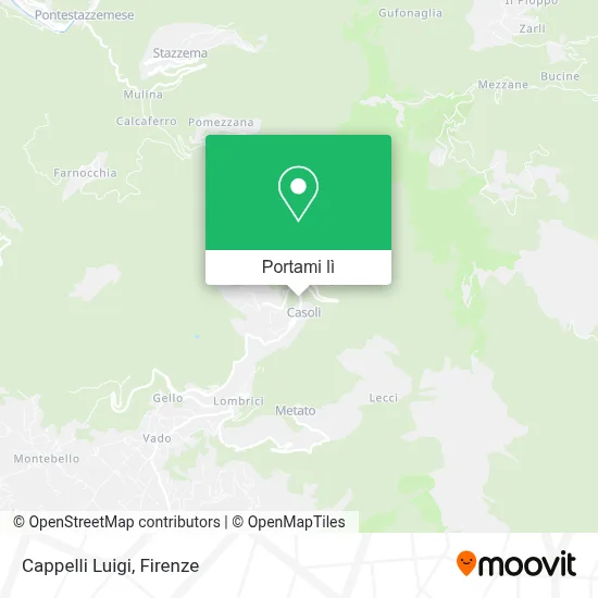 Mappa Cappelli Luigi