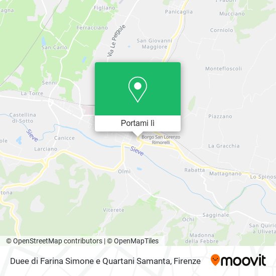 Mappa Duee di Farina Simone e Quartani Samanta