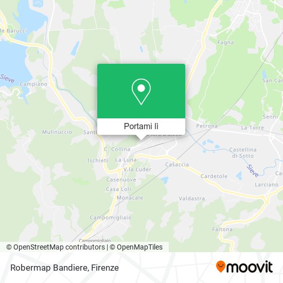 Mappa Robermap Bandiere