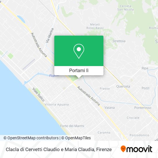 Mappa Clacla di Cervetti Claudio e Maria Claudia