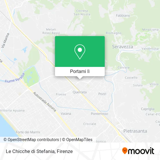 Mappa Le Chicche di Stefania